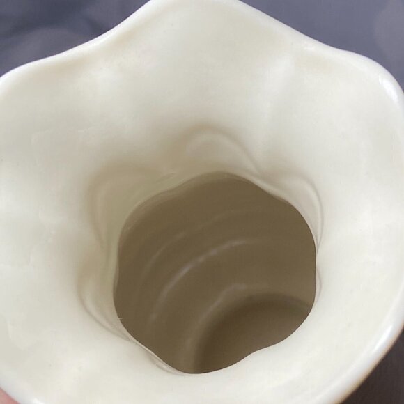 Belleek Ireland Porcelain Vase Raised Floral Design Irish Fine Parian China EUC - Picture 7 of 11